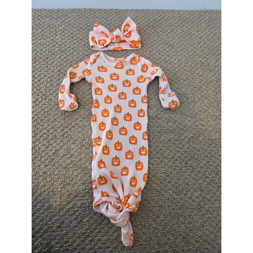 Spearmintlove baby girl gown 0-3 mos